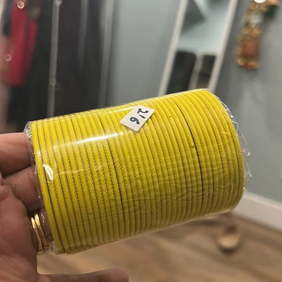 Yellow bangles - Picture 2 of 2